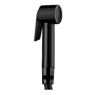 Гигиенический душ Bossini Paloma Flat B00462.073 чёрный матовый